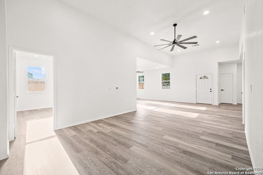 Spacious, unfurnished interior of a new home in , Von Ormy (Image 8). Spacious, unfurnished interior of a new home in , Von Ormy (Image 8).