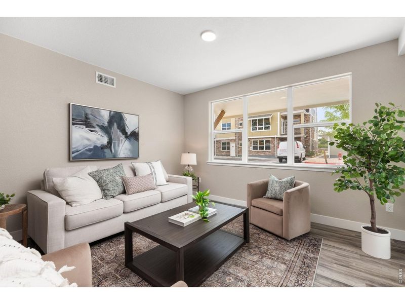 Furnished interior view inside a new home in , Lafayette (Image 6).