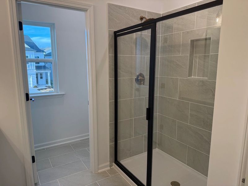 Primary Bath featuring the AW Collection® Serene - Clean forms offer quiet luxury.