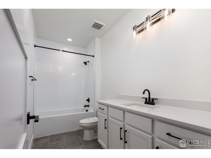 Furnished interior view inside a new home in Westerly, Erie (Image 10).