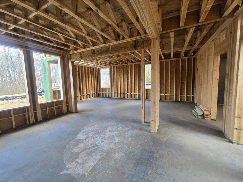 In-progress construction of a new home in Aster, Roswell, GA (Image 20).