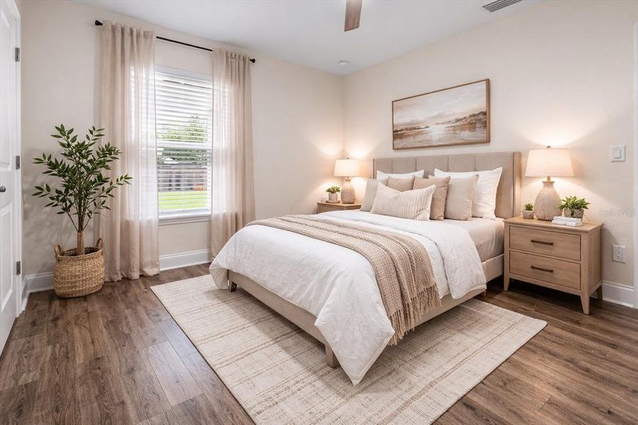 Furnished interior view inside a new home in , Polk City (Image 16).
