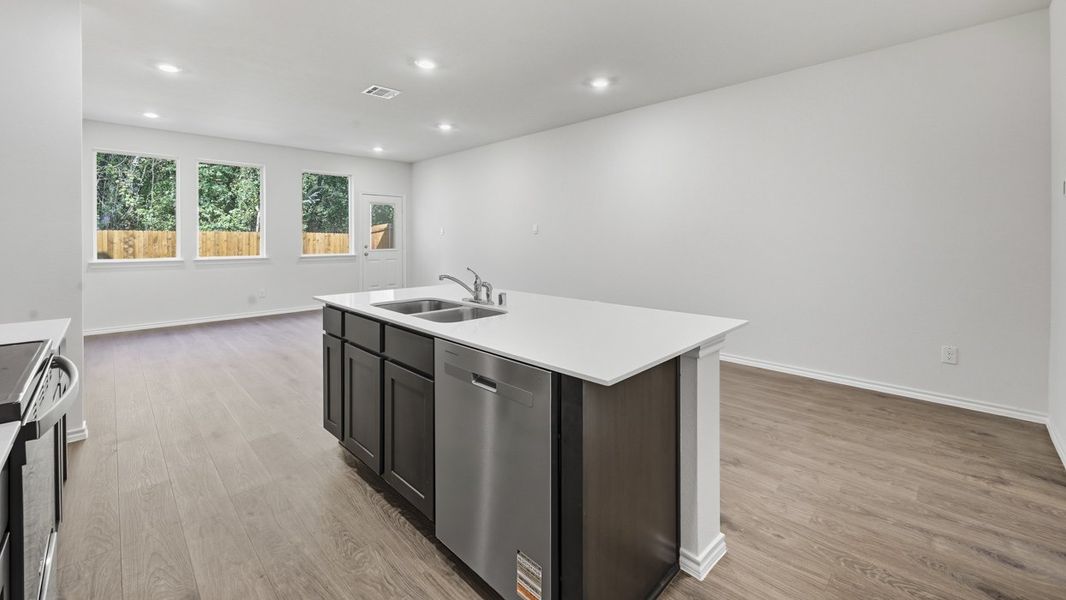 Representative furnished interior of a home built from the Catalina by D.R. Horton in Arbor Trails South, Princeton (Image 6).