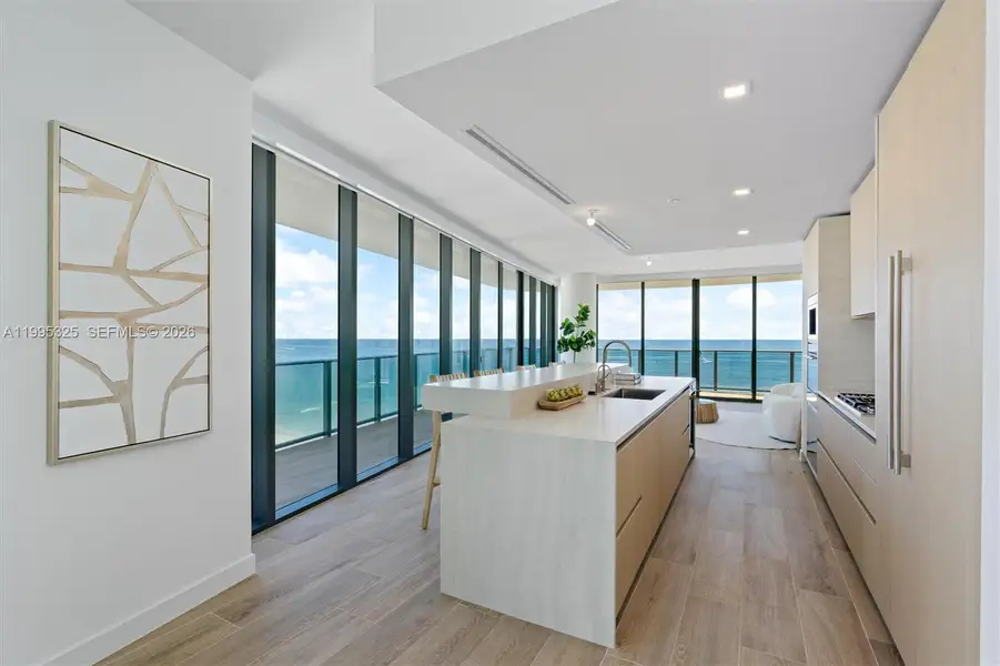 Furnished interior view inside a new home in , Pompano Beach (Image 7).