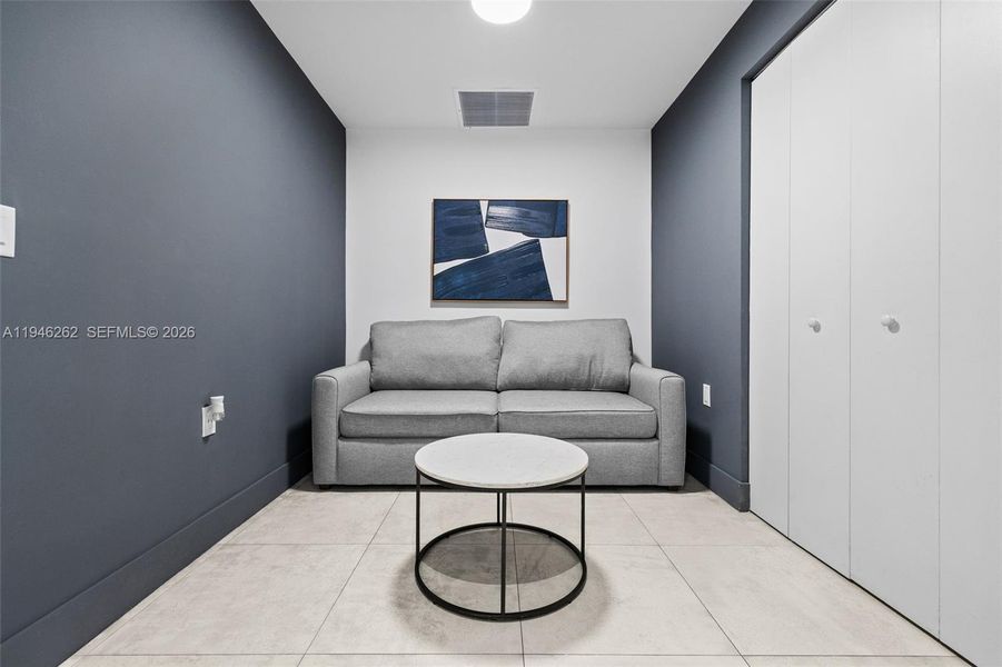 Furnished interior view inside a new home in , Miami (Image 43).