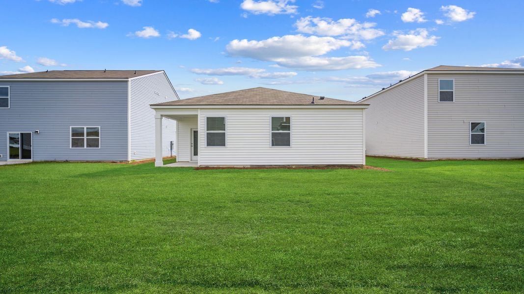 Exterior details and patio area of a home in Rice Hope, Port Wentworth (Image 3). Exterior details and patio area of a home in Rice Hope, Port Wentworth (Image 3).