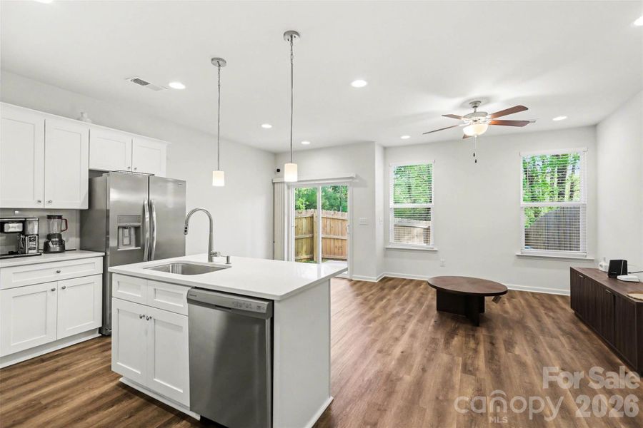 Furnished interior view inside a new home in , Charlotte (Image 5).