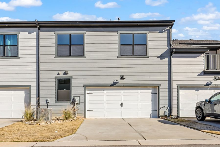Exterior details and patio area of a home in Seven Oaks, Belmont (Image 20).
