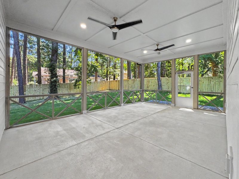 Exterior details and patio area of a home in , Summerville (Image 30). Exterior details and patio area of a home in , Summerville (Image 30).
