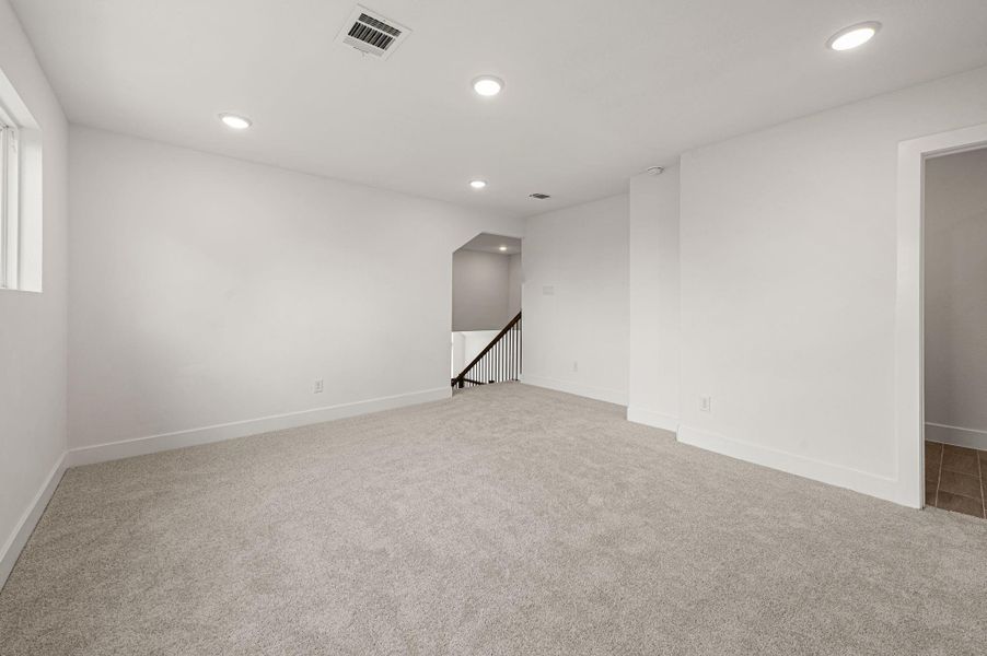 Another angle of flex space for overnight guests.