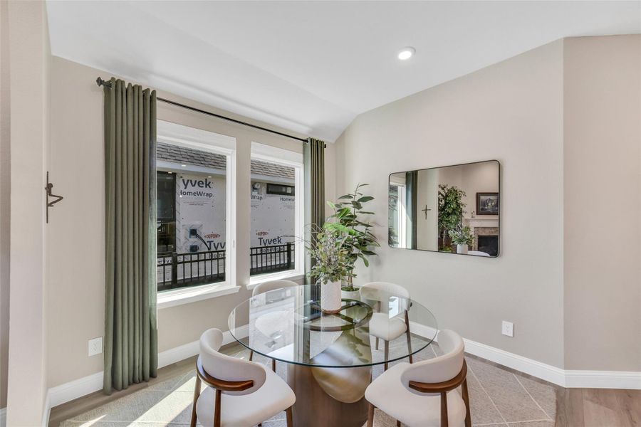 Furnished interior view inside a new home in , Willis (Image 3).