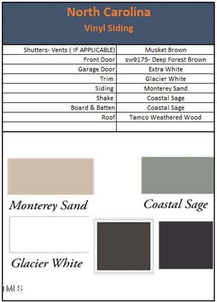 N Carolina Exterior Colors - Magnolia