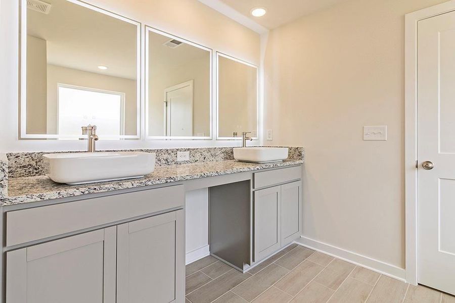 Furnished interior view inside a new home in The Grove At Mundy Mill, Gainesville (Image 16). Furnished interior view inside a new home in The Grove At Mundy Mill, Gainesville (Image 16).