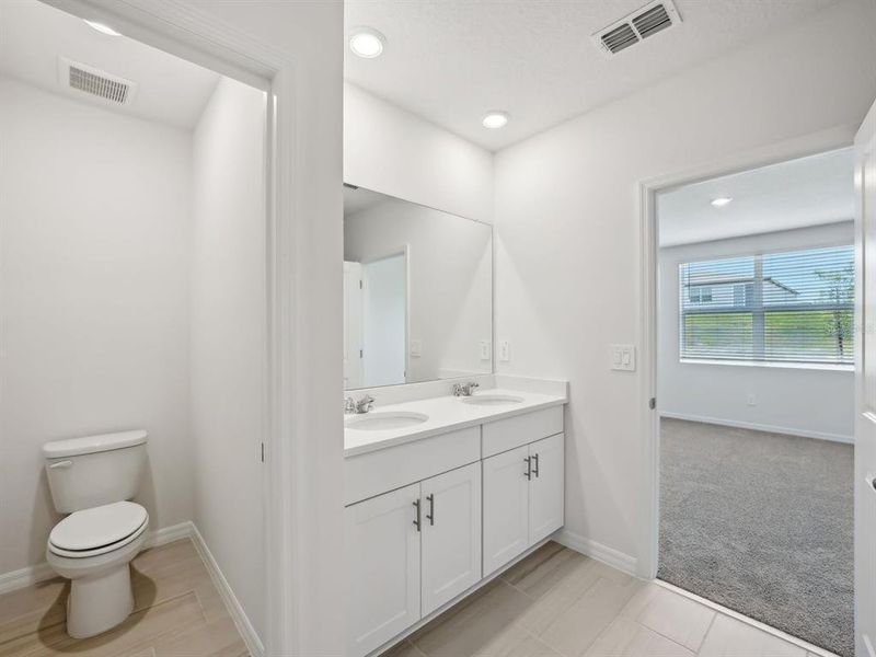 Furnished interior view inside a new home in Benton Hills - Classic Series, Brooksville (Image 9).