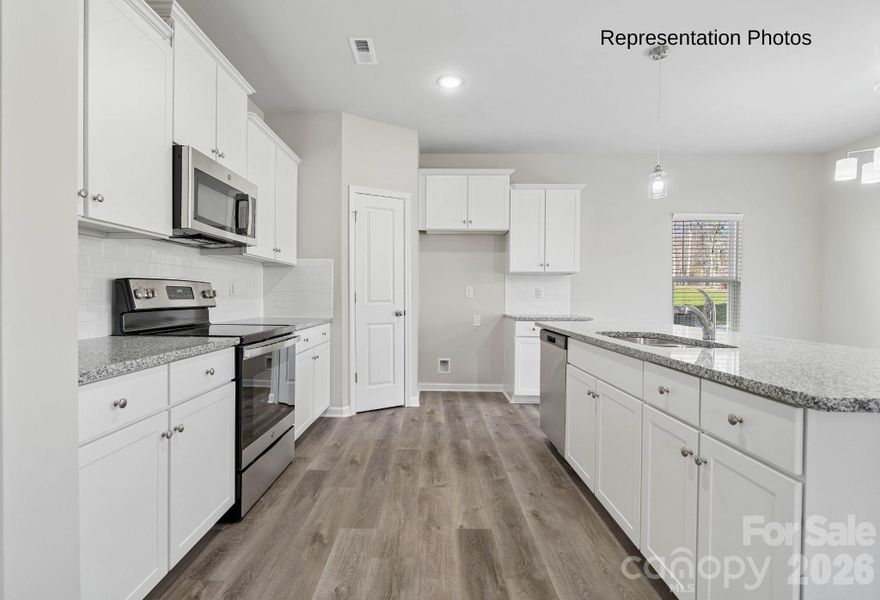 Furnished interior view inside a new home in , Shelby (Image 4).