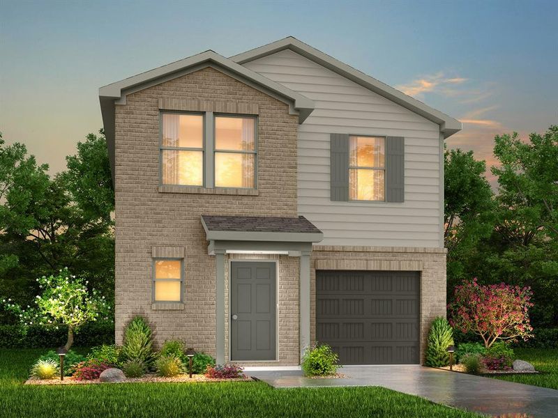 Front exterior of a new home in Colony Park, Eastland, TX, highlighting curb appeal (Image 1). Front exterior of a new home in Colony Park, Eastland, TX, highlighting curb appeal (Image 1).