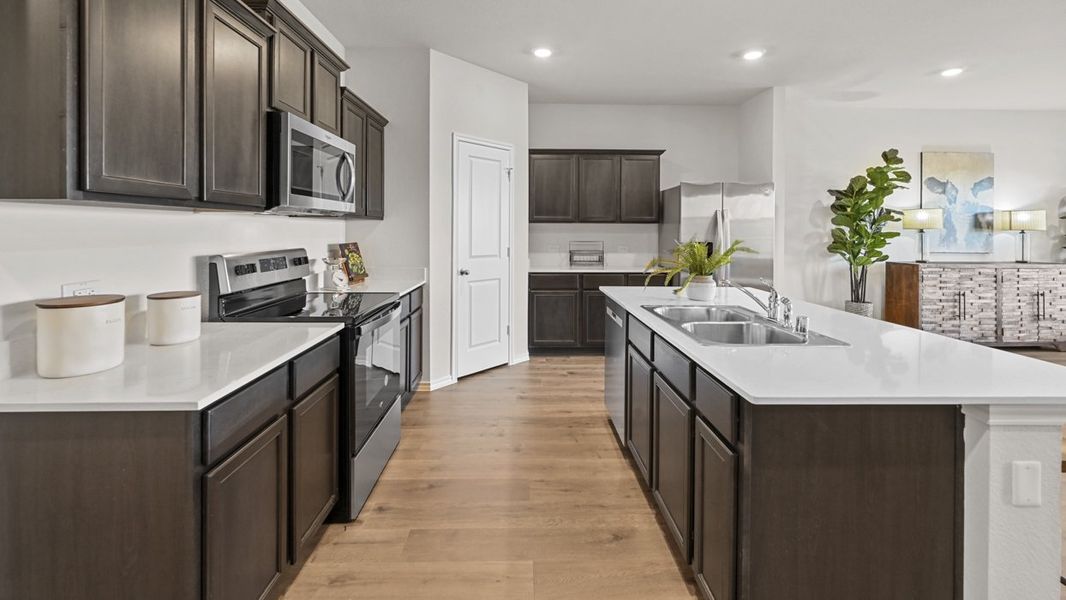 Furnished interior view inside a new home in Waverly Estates, Josephine (Image 30).