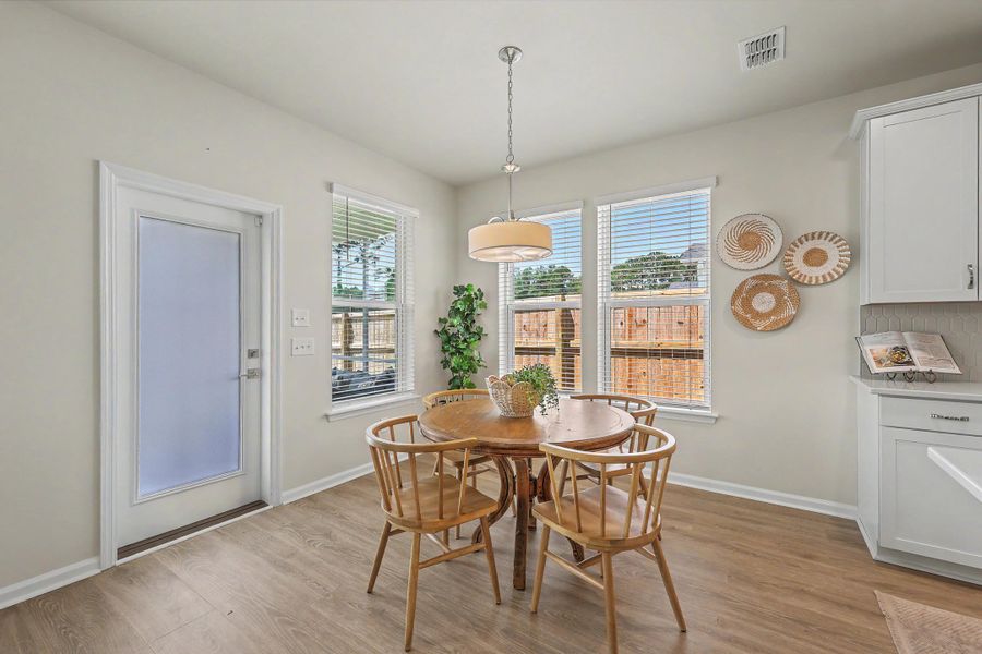 Furnished interior view inside a new home in The Groves of Berkeley, Moncks Corner (Image 40). Furnished interior view inside a new home in The Groves of Berkeley, Moncks Corner (Image 40).