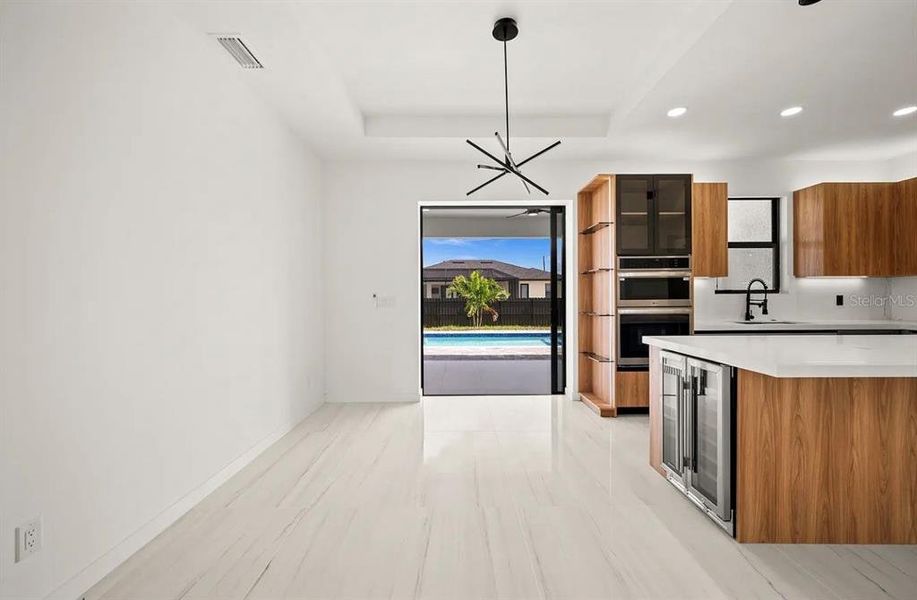 Furnished interior view inside a new home in , Cape Coral (Image 4).