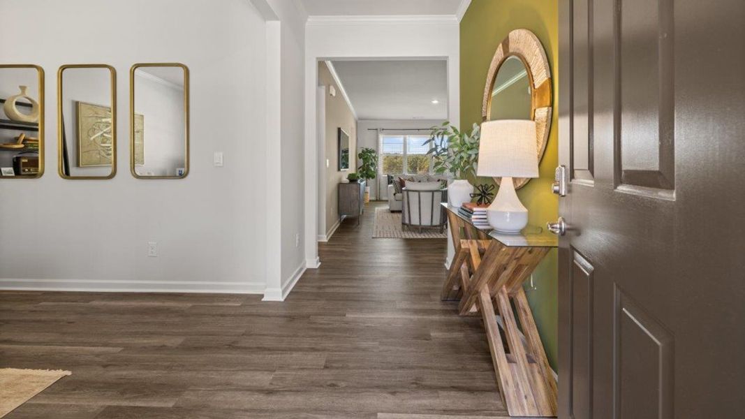 Representative furnished interior of a home built from the Booth by D.R. Horton in Whispering Springs, Maryville (Image 9).