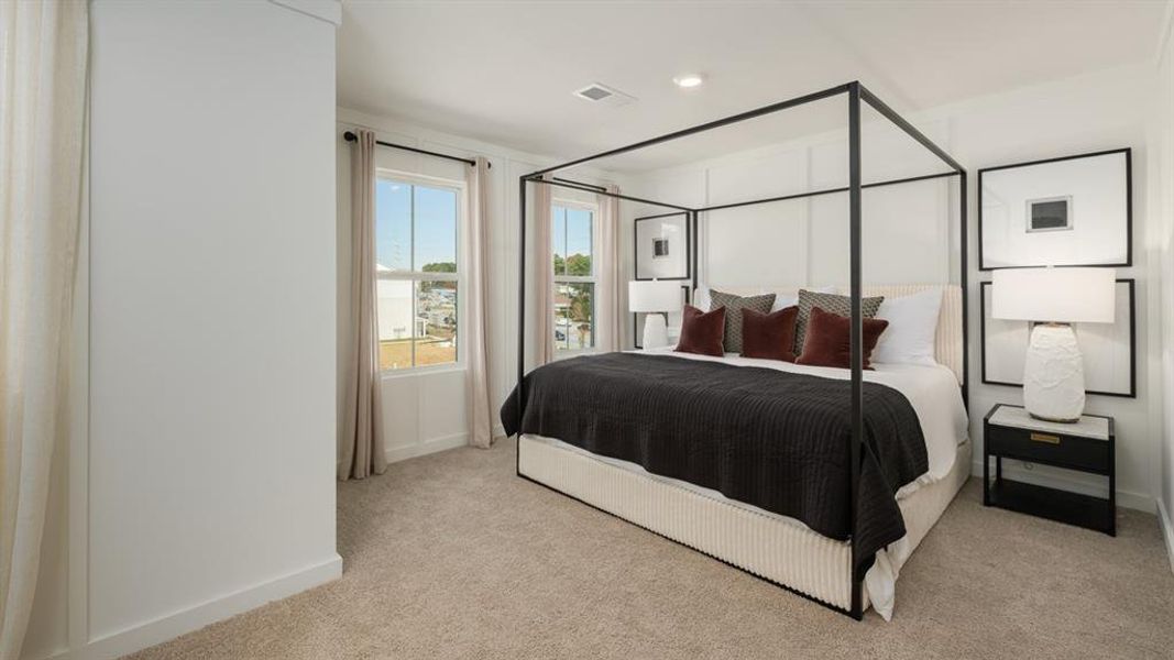 Furnished interior view inside a new home in Mableton Station, Mableton (Image 32).