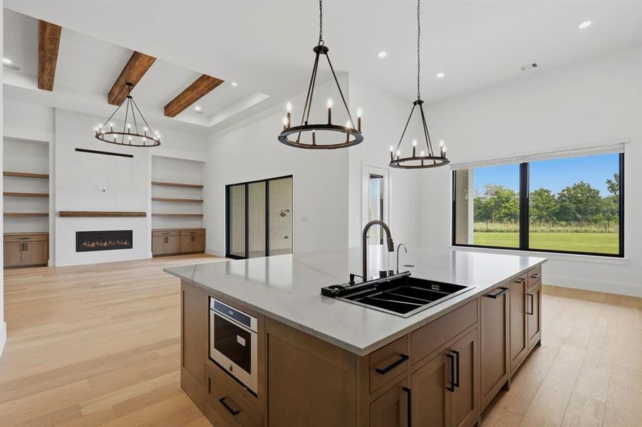 Furnished interior view inside a new home in Harper Estates, Celina (Image 12).