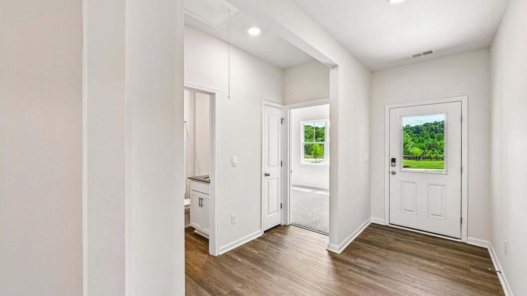 Spacious, unfurnished interior of a new home in Cline Village, Conover (Image 12). Spacious, unfurnished interior of a new home in Cline Village, Conover (Image 12).