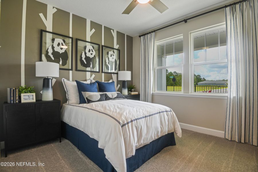 Furnished interior view inside a new home in , St. Augustine (Image 13).