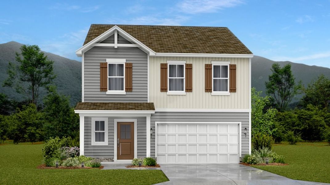 Aspen Exterior Rendering E
