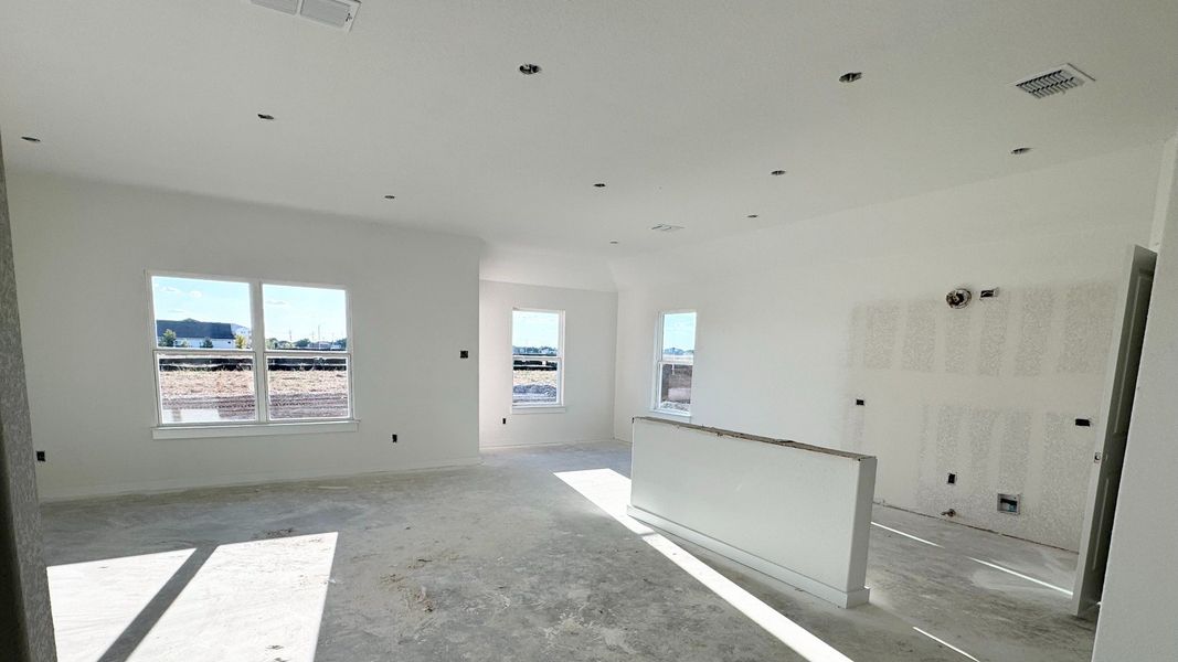 Furnished interior view inside a new home in Sky Ridge, San Marcos (Image 4).
