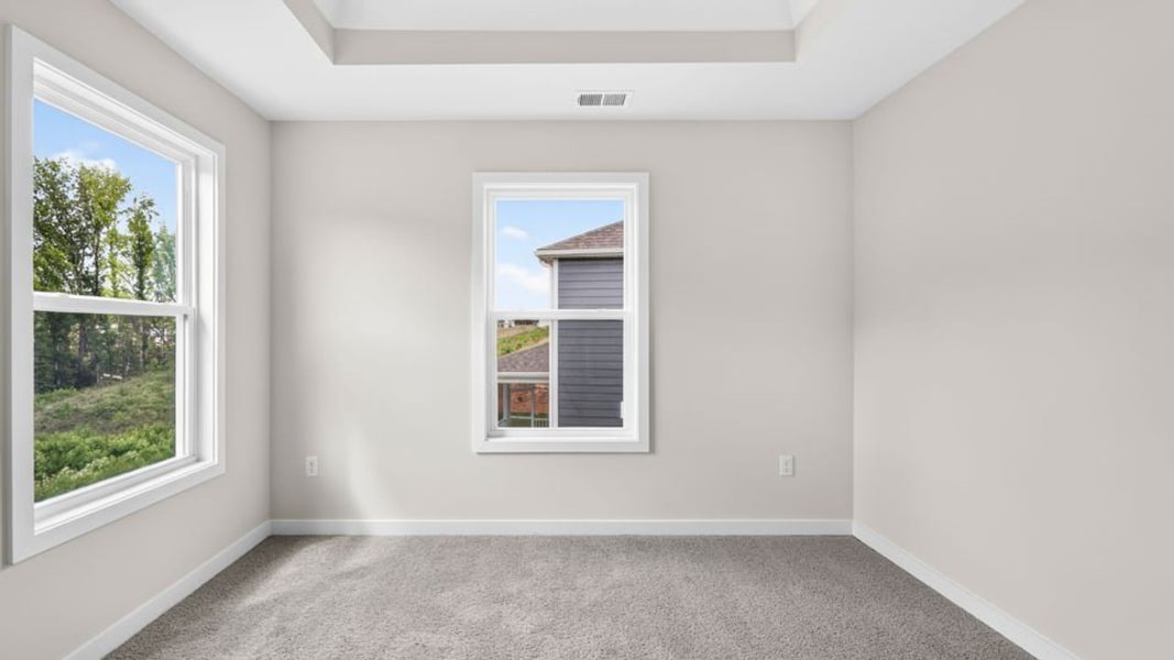 Spacious, unfurnished interior of a new home in Adams Glen, Greenville (Image 40). Spacious, unfurnished interior of a new home in Adams Glen, Greenville (Image 40).