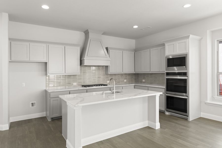 Representative furnished interior of a home built from the Glen Rose by Windsor Homes in Anna Town Square, Anna (Image 7).