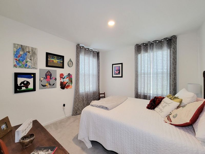 Furnished interior view inside a new home in Tavola, New Caney (Image 37).