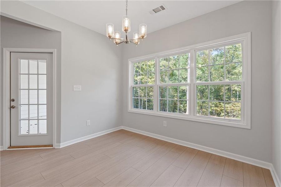 Spacious, unfurnished interior of a new home in , Gray (Image 34).