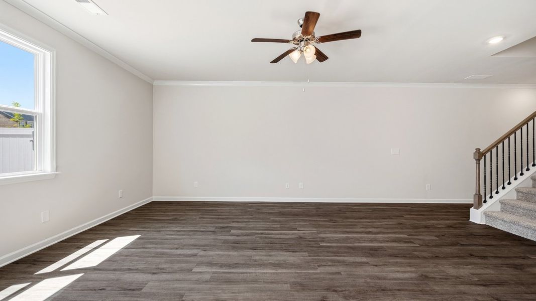 Spacious, unfurnished interior of a new home in Independence Villas and Townhomes, Loganville (Image 17). Spacious, unfurnished interior of a new home in Independence Villas and Townhomes, Loganville (Image 17).