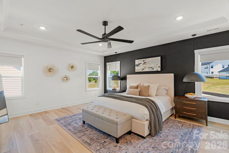 Furnished interior view inside a new home in , Fort Mill (Image 5).