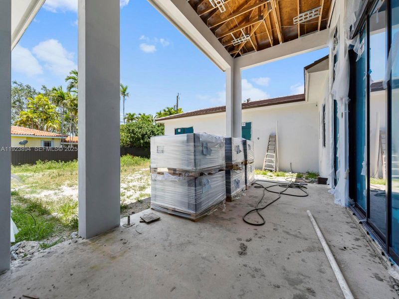 In-progress construction of a new home in , Miami, FL (Image 20). In-progress construction of a new home in , Miami, FL (Image 20).