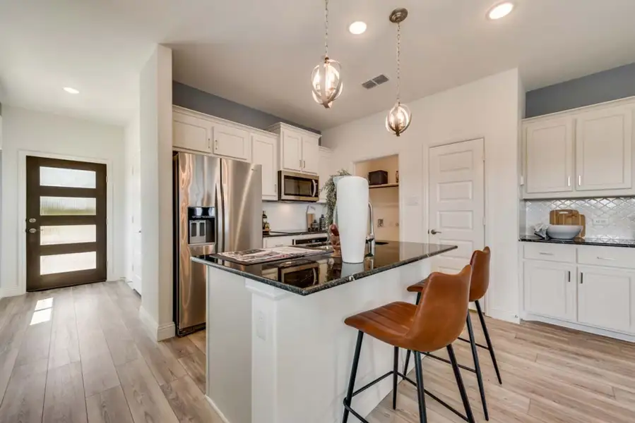 Furnished interior view inside a new home in Town Park, Princeton (Image 3).