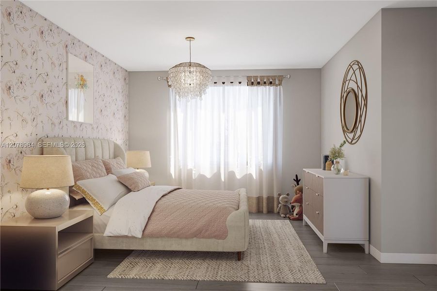 Furnished interior view inside a new home in Parkland Royale, Parkland (Image 10).