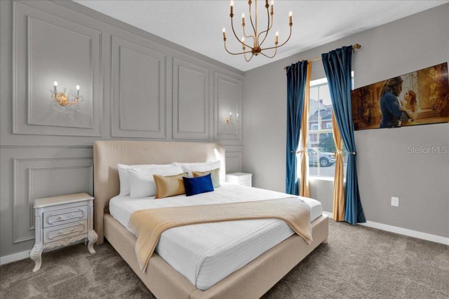 Furnished interior view inside a new home in , Kissimmee (Image 14).