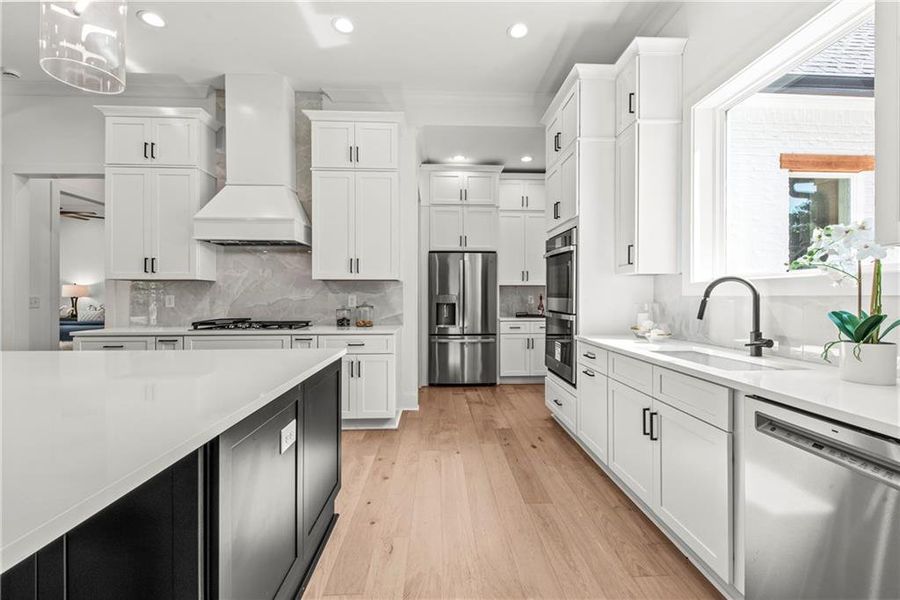 Furnished interior view inside a new home in , Greensboro (Image 7).
