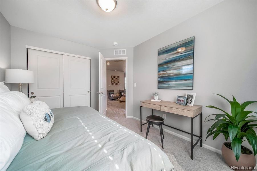 Furnished interior view inside a new home in , Aurora (Image 32).