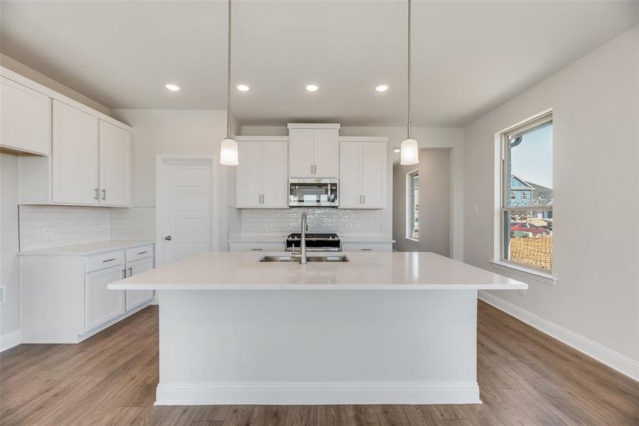 Furnished interior view inside a new home in Spiritas Ranch, Little Elm (Image 13).