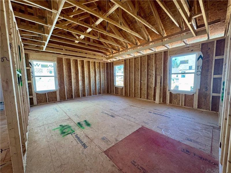 In-progress construction of a new home in Eastlyn Crossing, Flowery Branch, GA (Image 10). In-progress construction of a new home in Eastlyn Crossing, Flowery Branch, GA (Image 10).