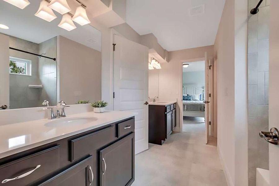 Representative furnished interior of a home built from the Asheville by Paytas Homes in The Reserve at Victoria, Deland (Image 6).