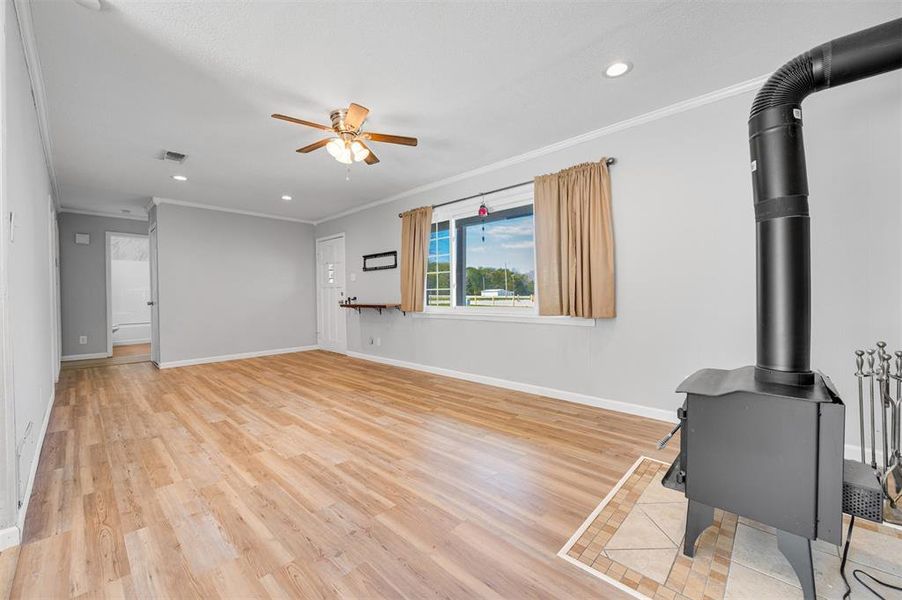 Spacious, unfurnished interior of a new home in , Blossom (Image 22). Spacious, unfurnished interior of a new home in , Blossom (Image 22).