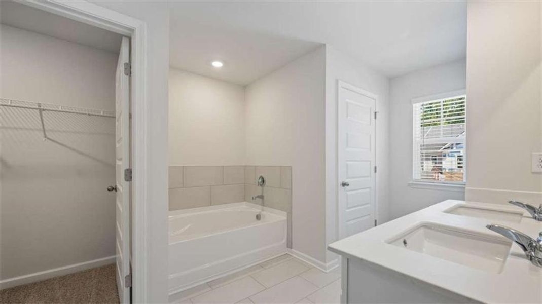 Furnished interior view inside a new home in Inverness at Sugarloaf, Lawrenceville (Image 6).