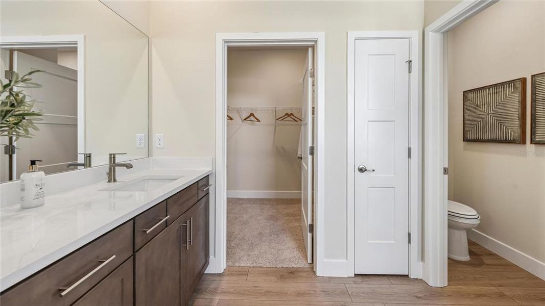 Furnished interior view inside a new home in Buchanan Trails, Newberry (Image 23).