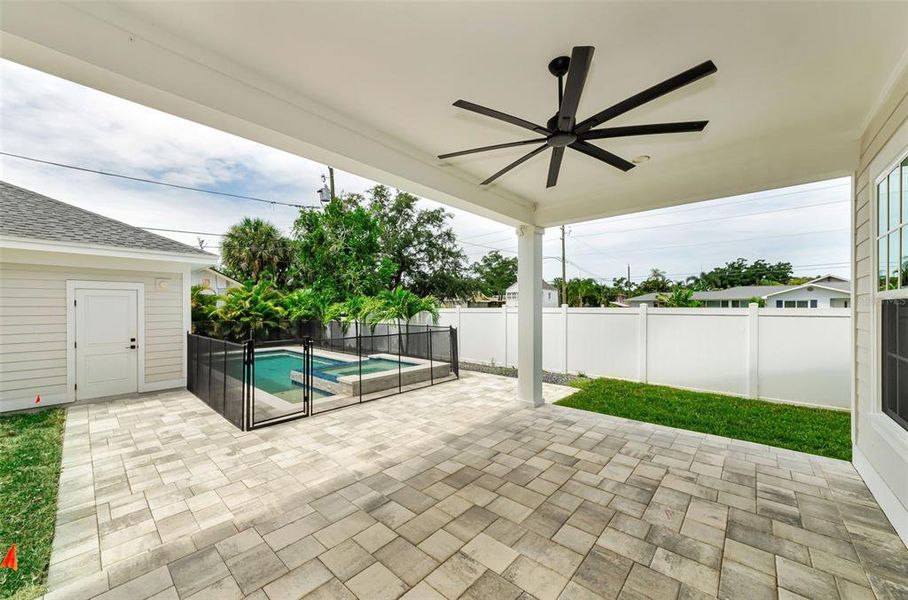 Exterior details and patio area of a home in , St. Petersburg (Image 3). Exterior details and patio area of a home in , St. Petersburg (Image 3).