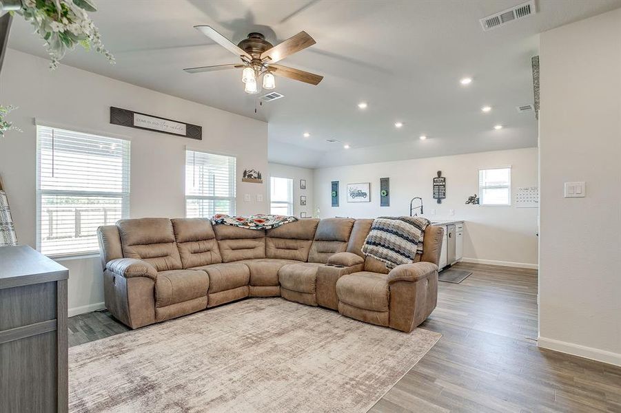 Furnished interior view inside a new home in , Springtown (Image 16). Furnished interior view inside a new home in , Springtown (Image 16).